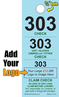 3 Part Custom Color Coat Check - Logo