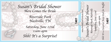 Bride&#039;s Jewelry Full Color Ticket