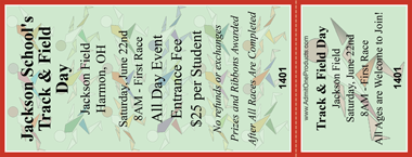 Mosaic Runners Full Color Ticket