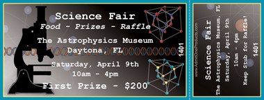 Science Lab Full Color Ticket