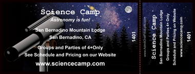 Star Gazing Full Color Ticket