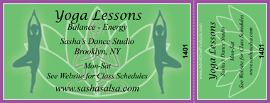Yoga 2 Full Color Ticket