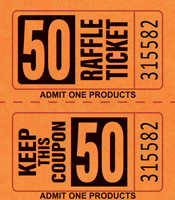 50/50 - Double Roll Tickets