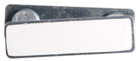 1-3/4&quot; x 1/2&quot; Two Piece Zinc Plated Magnetic Holder
