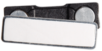 1-3/4&quot; x 1/2&quot; Two Piece Plastic Encased Magnetic Holder