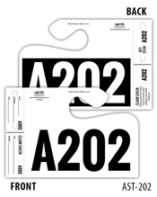 Service Dispatch Control Tags - Letter Prefix AST-202