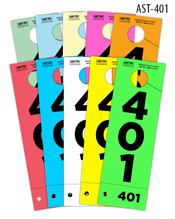 2-Part Service Dispatch Auto ID Tags AST-401