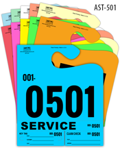 Service Department Hang Tag PLUS - JUMBO AST-501