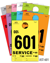 Economy Service Department Hang Tag PLUS AST-601