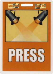 press badge template