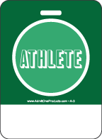 Athlete Badge A-3