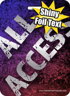 Foil All Access Badge AA-2F