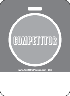 Competitor Badge C-3
