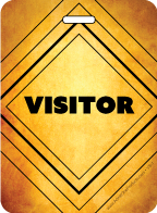 Visitor Badge V-1
