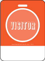Visitor Badge V-3