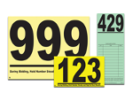 Auction Bid Cards