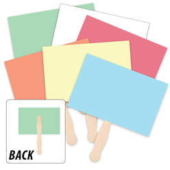 Economy Blank Bid Paddle - 1-sided