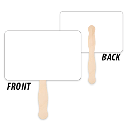 Blank Bid Paddle - 1-sided