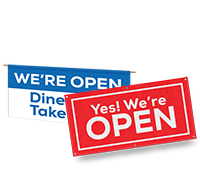 Stock Vinyl Banners