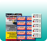 Strip and Sheet Ticket Samples