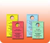 Custom Event Parking Hang Tags