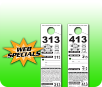 Stock Valet Hang Tag Web Specials