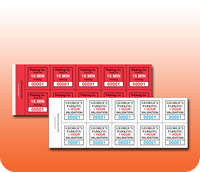 Custom Validation Stamp Books