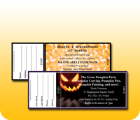 Halloween Raffle Tickets