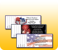 Political & Patriotic Raffle Tickets