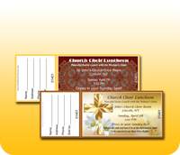 Religious Raffle Tickets