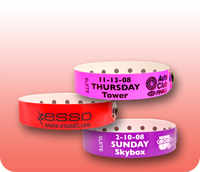 Custom Plastic Wristbands