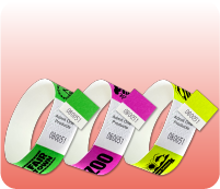 Voucher Custom Tyvek Wristbands