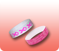Pink Ribbon Wristbands