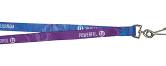 Custom 3/8&quot; Dye-Sublimated Lanyard