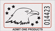 Eagle - Single Roll Tickets