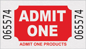 Extra Lite Single Roll Tickets