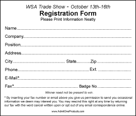3-5/8&quot; x 4-1/4&quot; Custom Form with Text Only