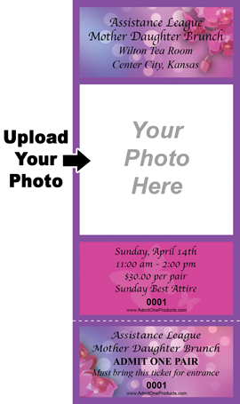 Orchid Dream Keepsake Ticket