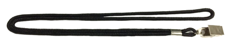 Round Cord Lanyard 1/8&quot; Diameter with Clip 50 pack