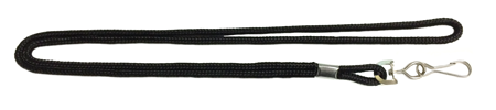 Round Cord Lanyard 1/8&quot; Diameter with Swivel Hook 50 pack