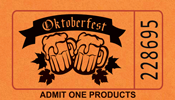 Oktoberfest - Single Roll Tickets
