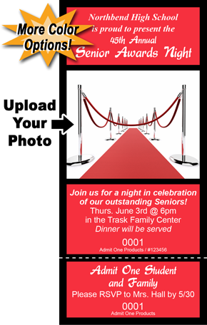 Premium Photo-Ticket with Small Photo