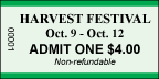 Thermal Custom 1" x 2" Ticket with Text