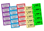 Drink Sheet Tickets