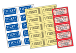 We have 1x2 tickets in 10-sheets as well!
