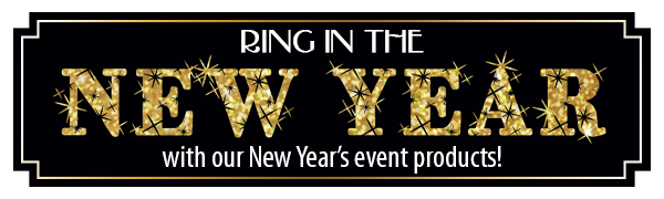 Ring in the New Year with our New Year\\\\\\\'s event products!