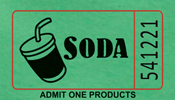Soda - Single Roll Tickets