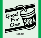 1.83&quot; x 2&quot; Soda Roll Ticket