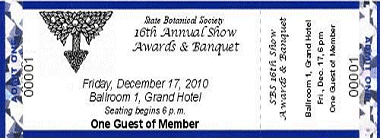 General Admission FastPrint Foil Ticket with Logo