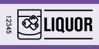 1&quot; x 2&quot; Liquor Roll Ticket